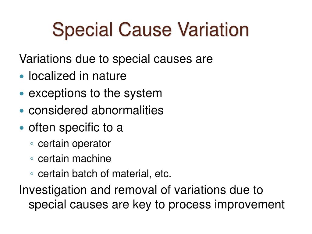 special cause definition