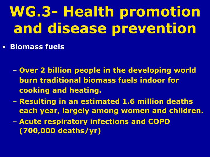 health promotion and disease prevention health promotion and disease prevention