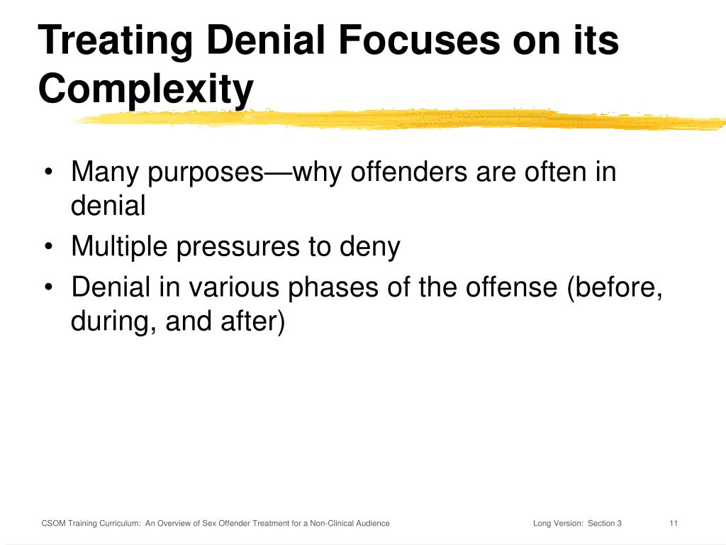 Ppt Elements Of Sex Offender Specific Treatment Learning Objectives 4638
