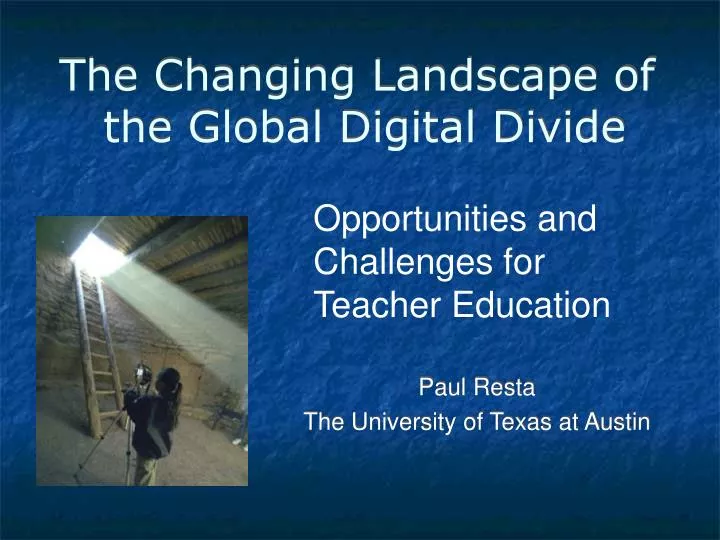 the changing landscape of the global digital divide n.