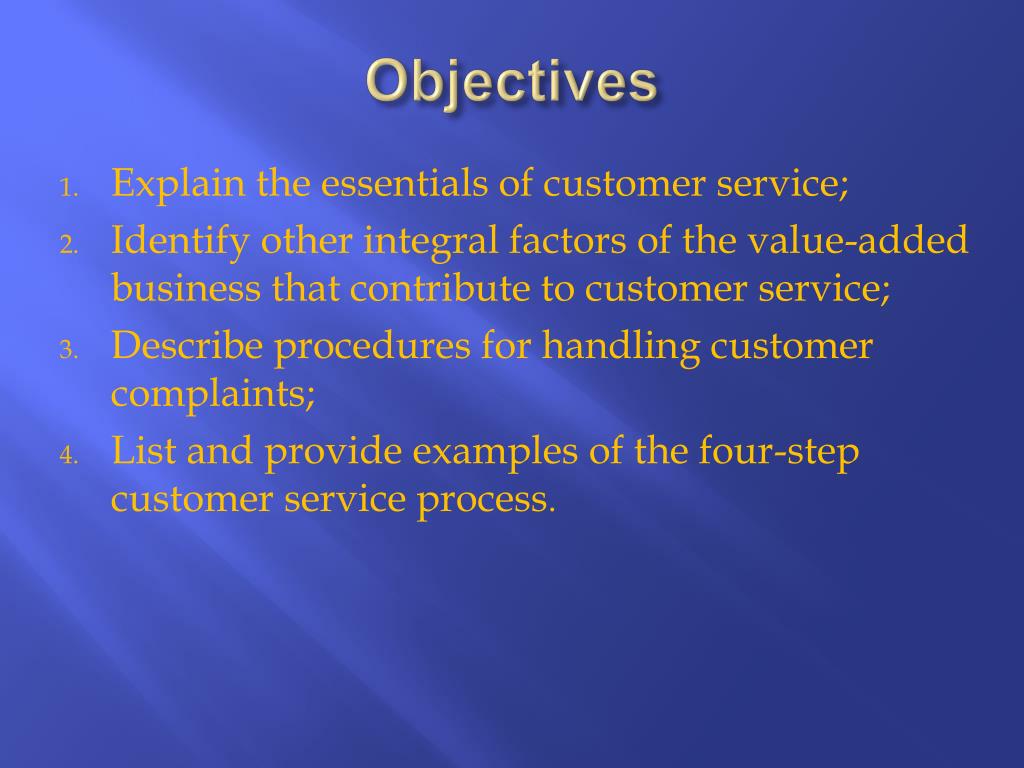 PPT - Customer Service: An Essential Component of Marketing PowerPoint