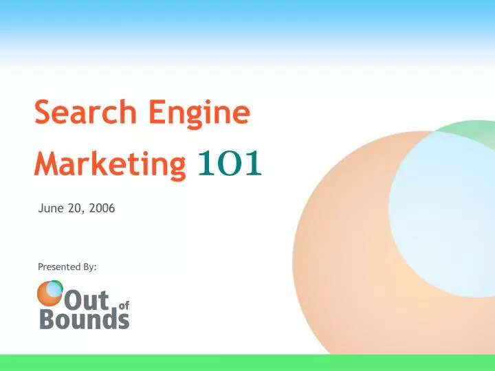 search engine marketing 101 n.