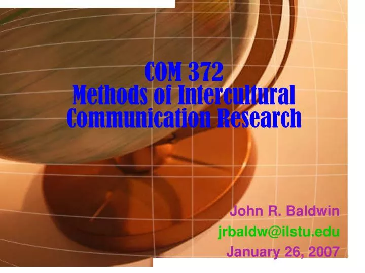 com 372 methods of intercultural communication research n.