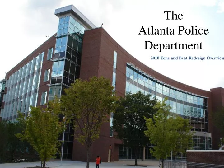 PPT - The Atlanta Police Department PowerPoint Presentation, free