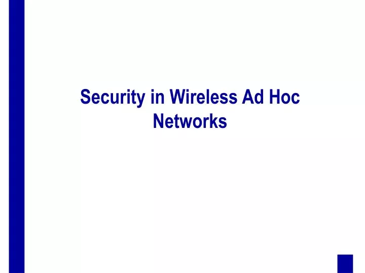 wireless network security research papers Abstract network security problem has been concerned in recent years, the prediction of network security situation can ensure the safety of network , and therefore the application of fuzzy neutral network on it is studied in depth. wireless network security research papers Abstract network security problem has been concerned in recent years, the prediction of network security situation can ensure the safety of network , and therefore the application of fuzzy neutral network on it is studied in depth.