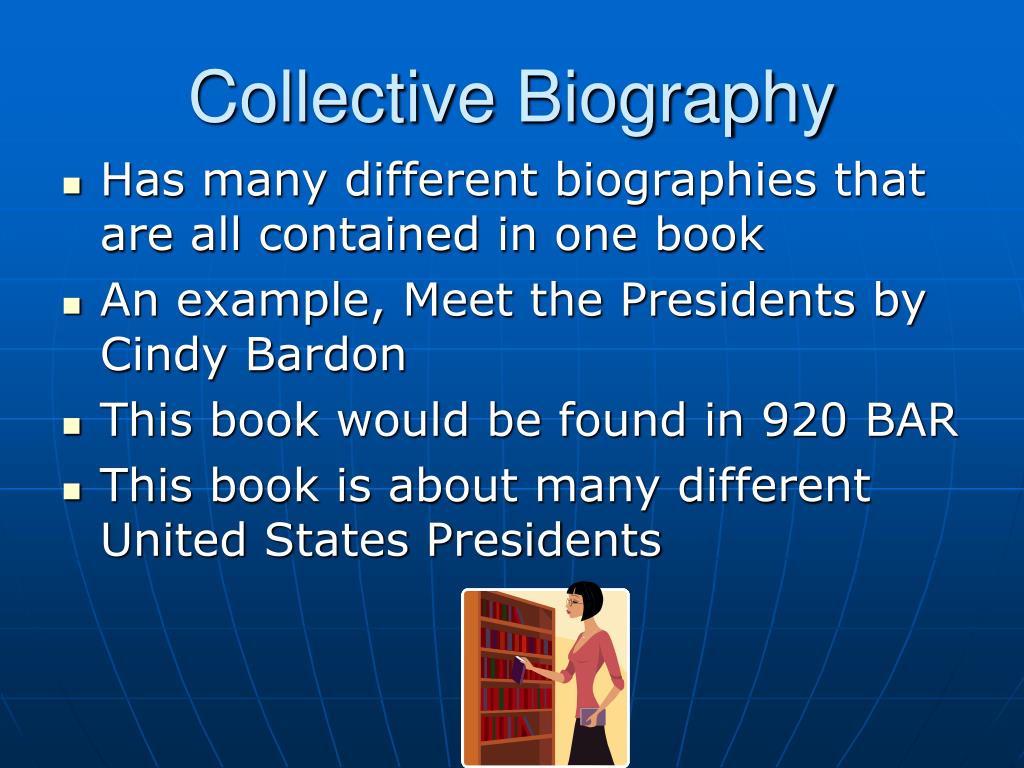 what is the definition of a collective biography