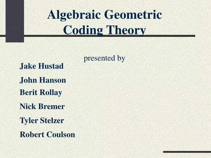 agnes algebraic geometry agnes algebraic geometry