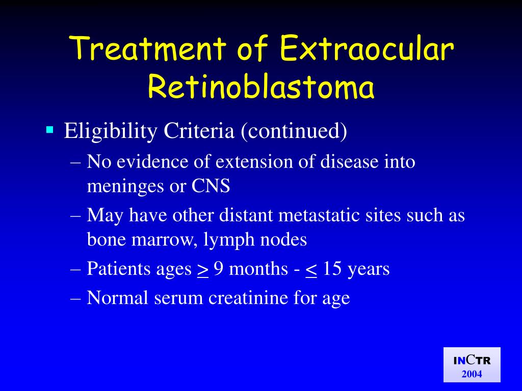 Retinoblastoma Treatment - NCI