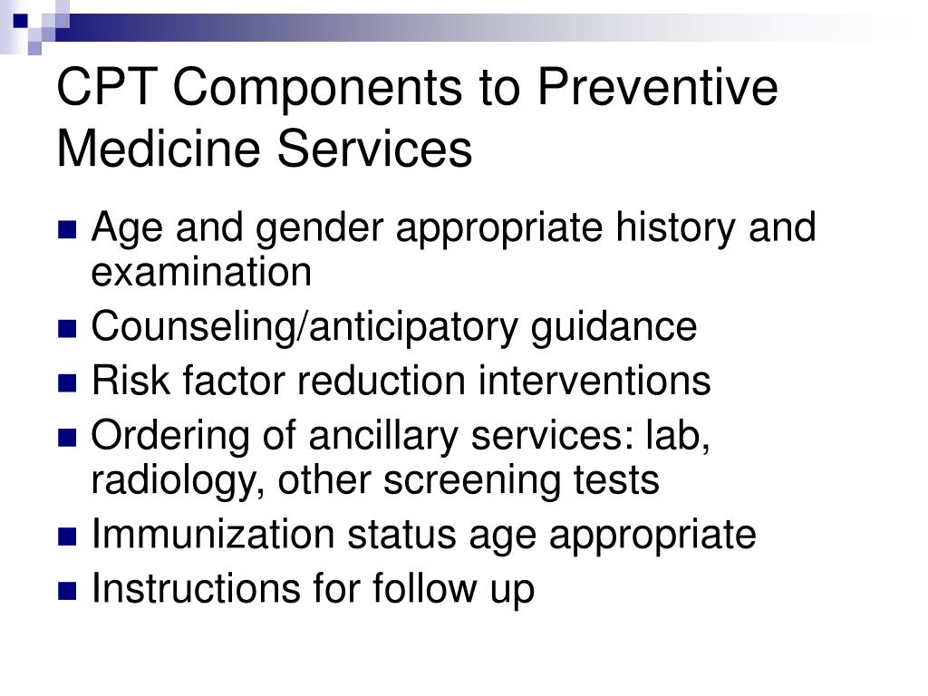 How To Code Medicare Well Woman Exam