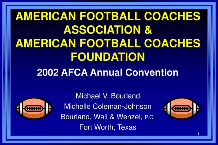 american football coaches association american football coaches foundation n.