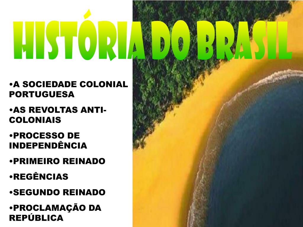 História do Brasil - Da Independência até República 