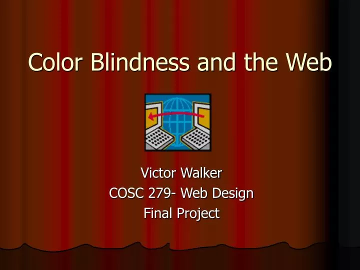 color blindness and the web n.
