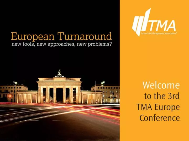 PPT TMA European Conference PowerPoint Presentation, free download
