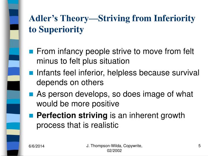 an examination of alfred adlers theory of personality an examination of alfred adlers theory of personality