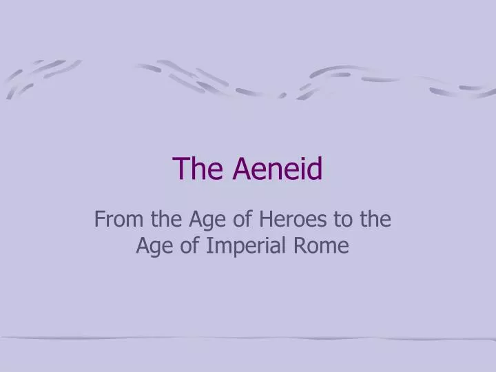 the aeneid online the aeneid online