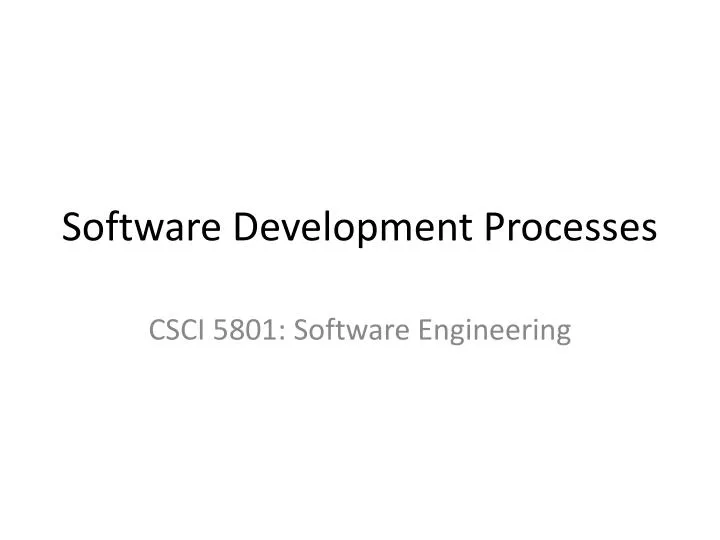 software development processes n.