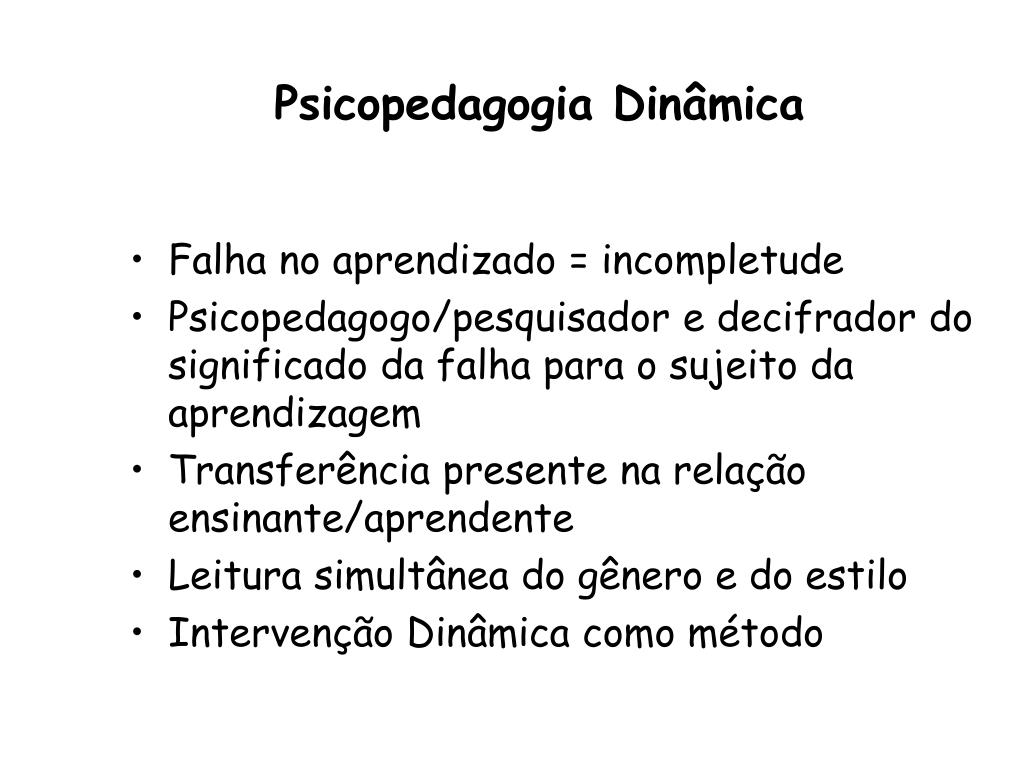 Psicopedagogia Uma Prática, Diferentes Estilos - Edith Rubinsteins