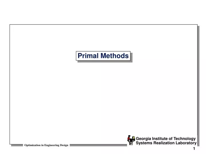 primal methods n.