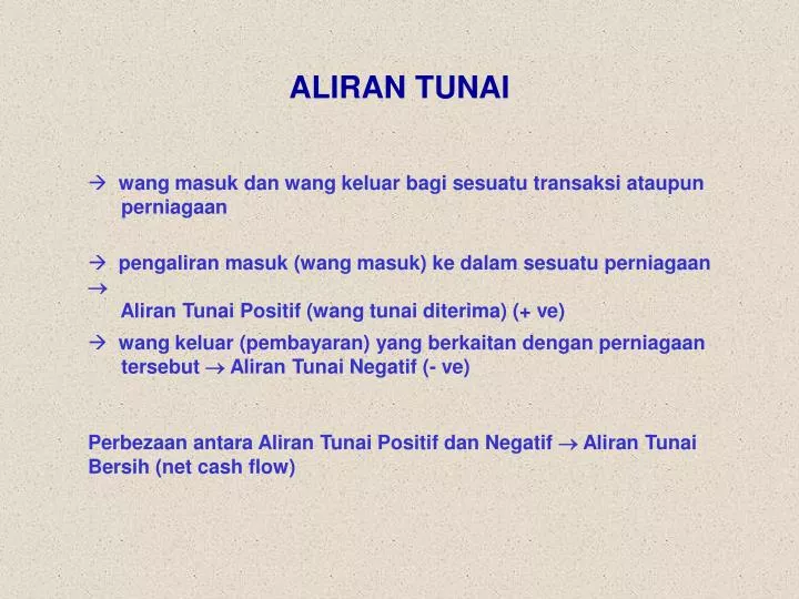 Ppt Aliran Tunai Powerpoint Presentation Free Download Id 1236126