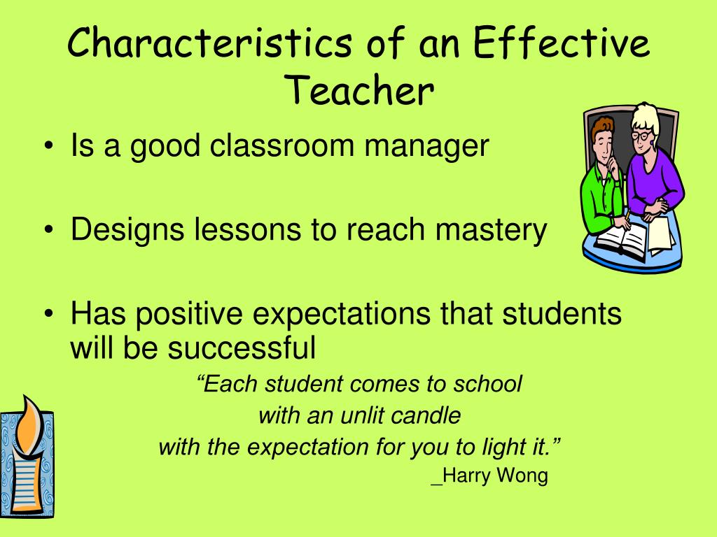 presentation on effective teacher