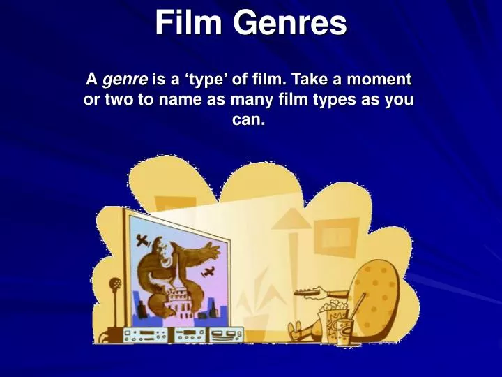 PPT Film Genres PowerPoint Presentation, free download