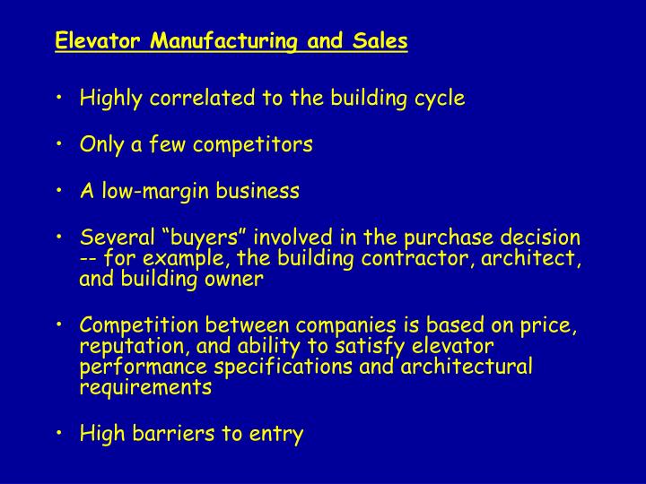 PPT Otis Elevator PowerPoint Presentation ID1242362