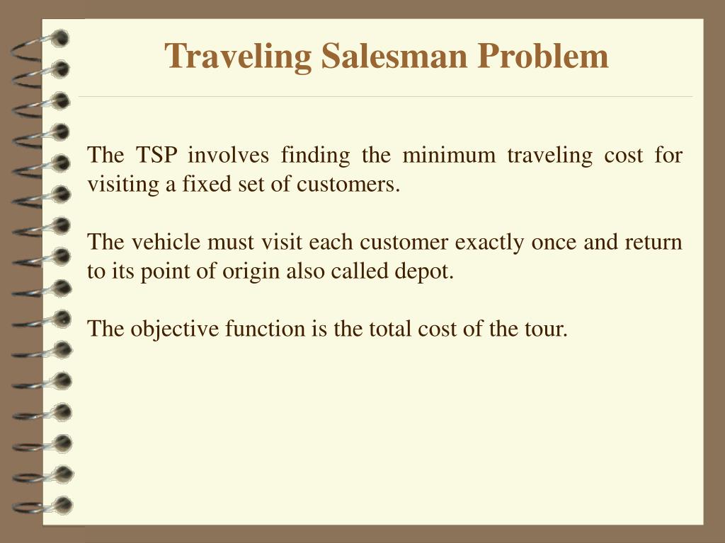travelling salesperson problem in c