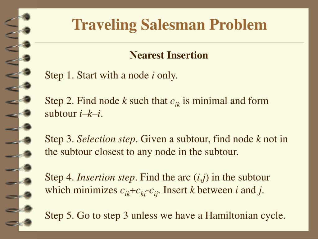PPT - Traveling Salesman Problem PowerPoint Presentation, free download ...