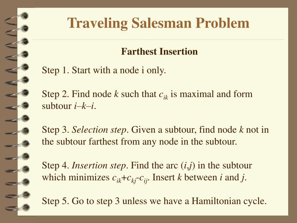 PPT - Traveling Salesman Problem PowerPoint Presentation - ID:1242408