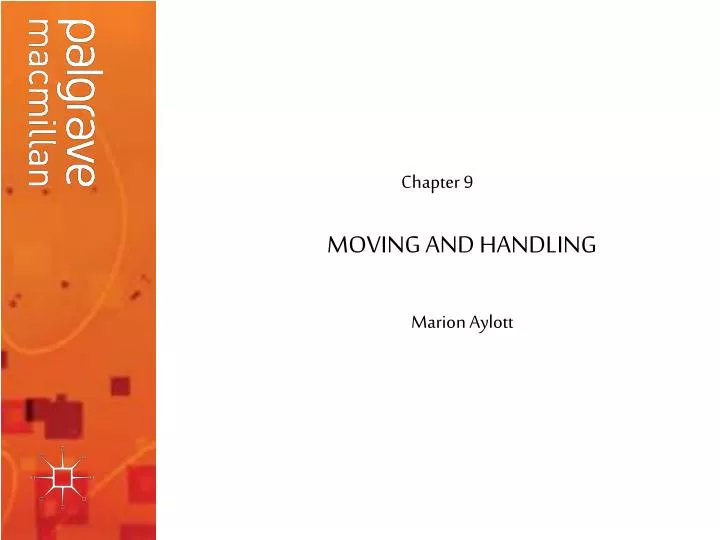 PPT MOVING AND HANDLING PowerPoint Presentation, free download ID
