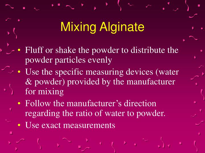 PPT Alginate Impressions & Diagnostic Casts PowerPoint Presentation
