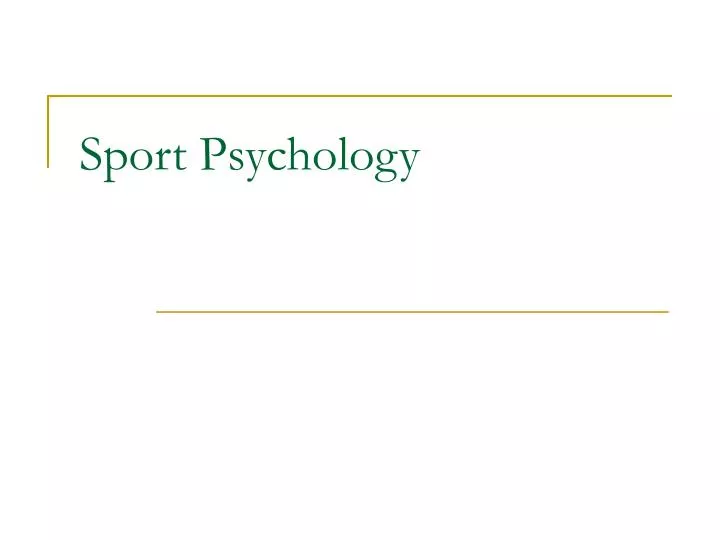 sports psychology quiz s What can psychology tell us about sports, athletes, and crazed fans. sports psychology quiz s What can psychology tell us about sports, athletes, and crazed fans.