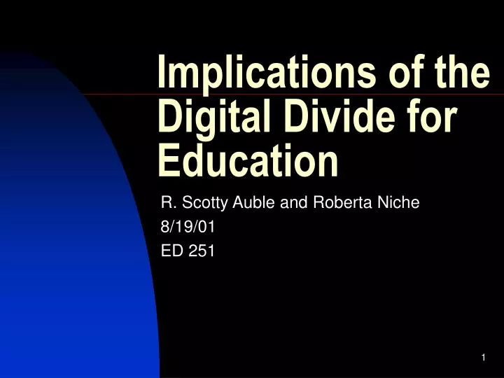 phd thesis on digital divide