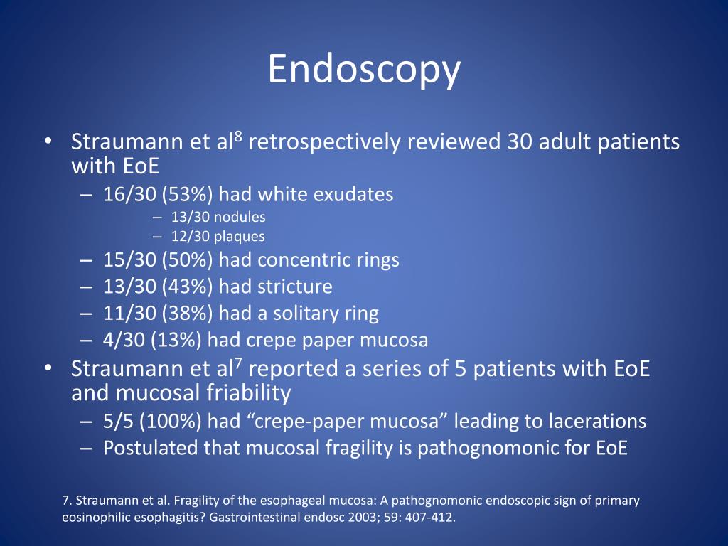 PDF) Endoscopic findings in patients with Schatzki rings: Evidence for an  association with eosinophilic esophagitis