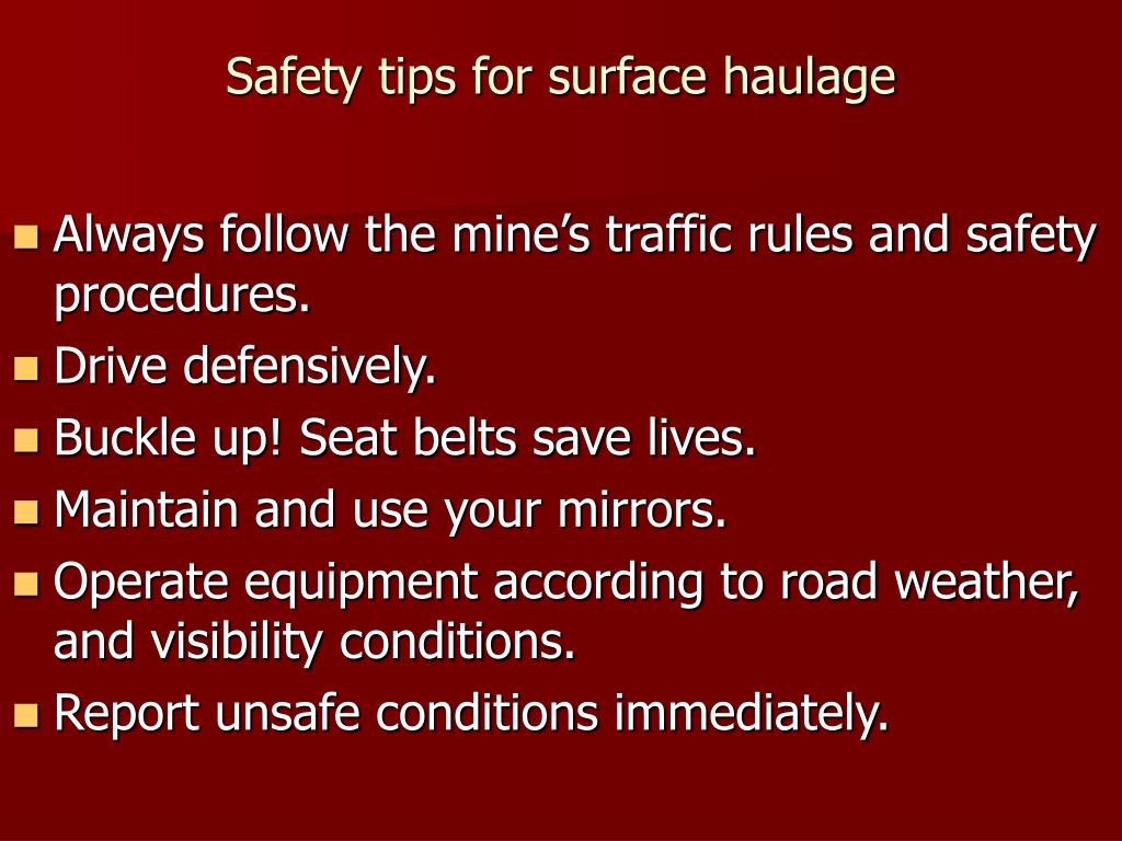 PPT MOBILE EQUIPMENT SAFETY PowerPoint Presentation, free download