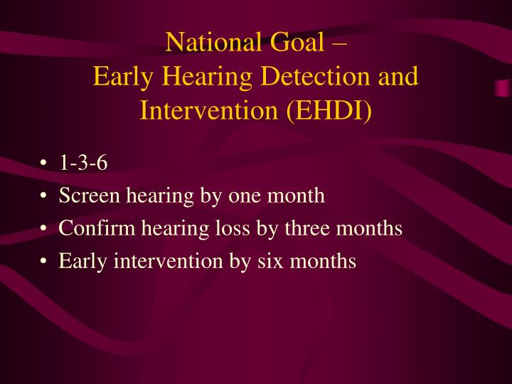 early hearing detection essay ~each year, an estimated three in 1000 infants are born in the us with moderate, severe, or profound hearing loss. early hearing detection essay ~each year, an estimated three in 1000 infants are born in the us with moderate, severe, or profound hearing loss.