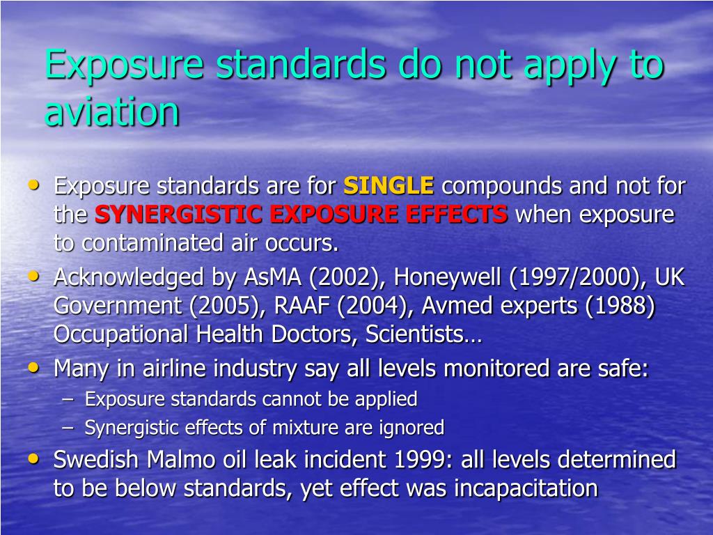 PPT Oil and hydraulic fluid contamination of aircraft air supplies