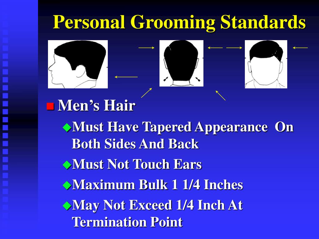 standards for grooming and personal presentation may be related to