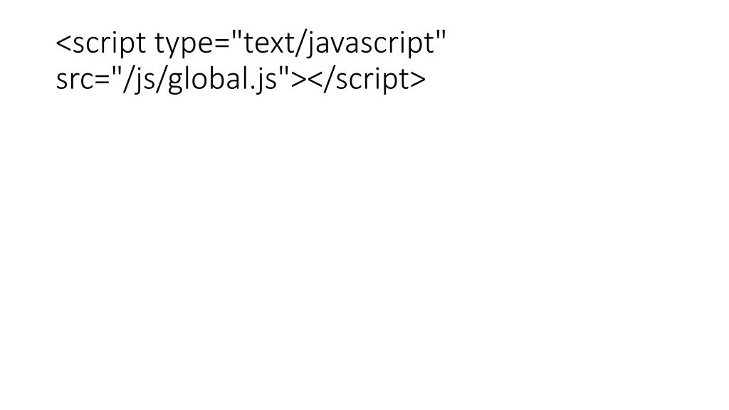 Text javascript src