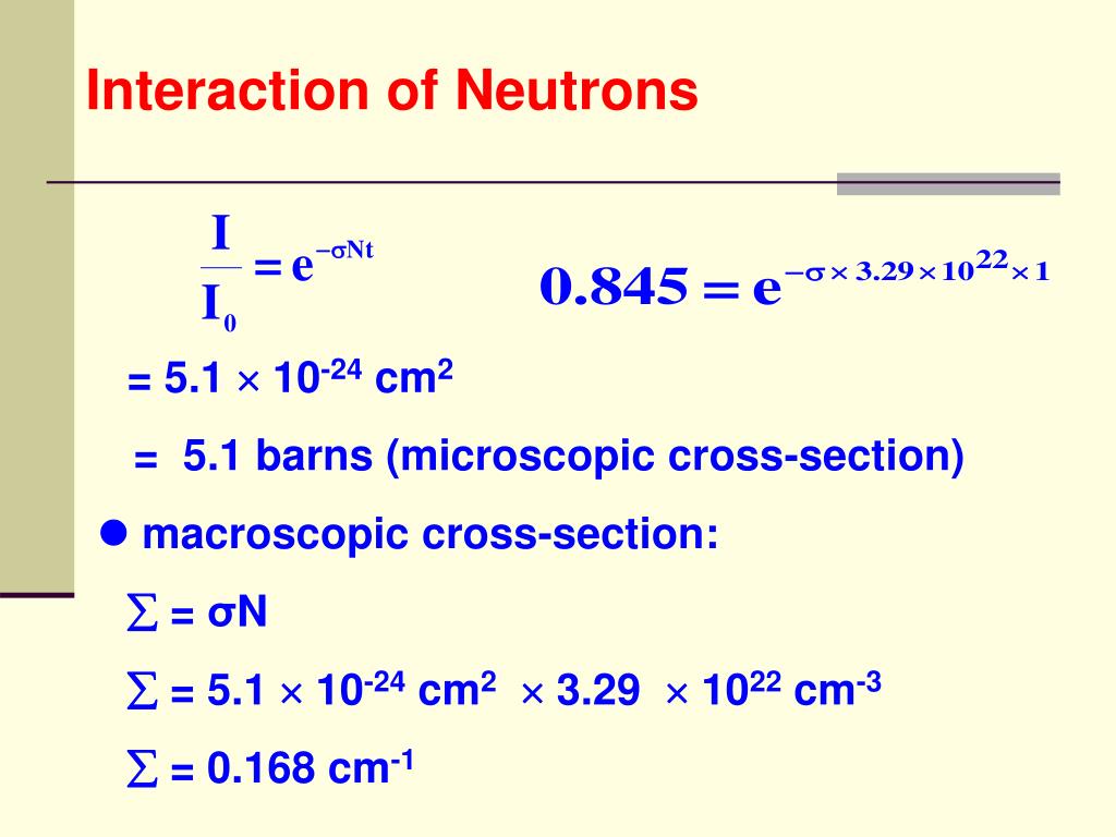 PPT - Neutron Interactions PowerPoint Presentation, Free Download - ID ...