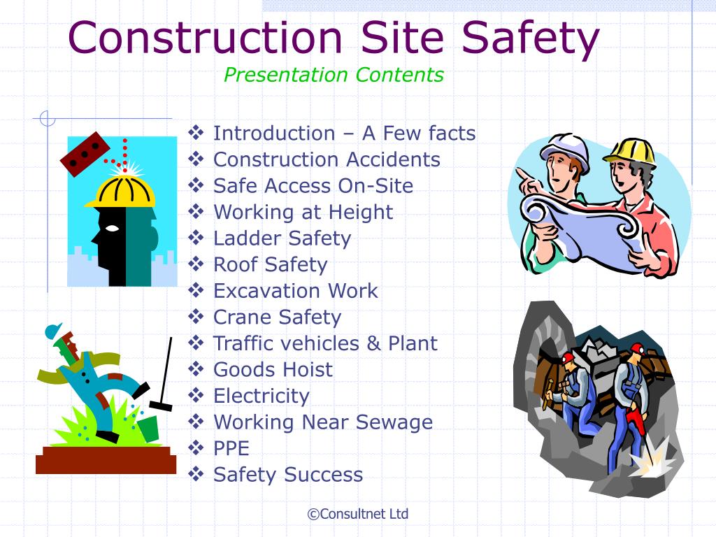 presentation on construction safety