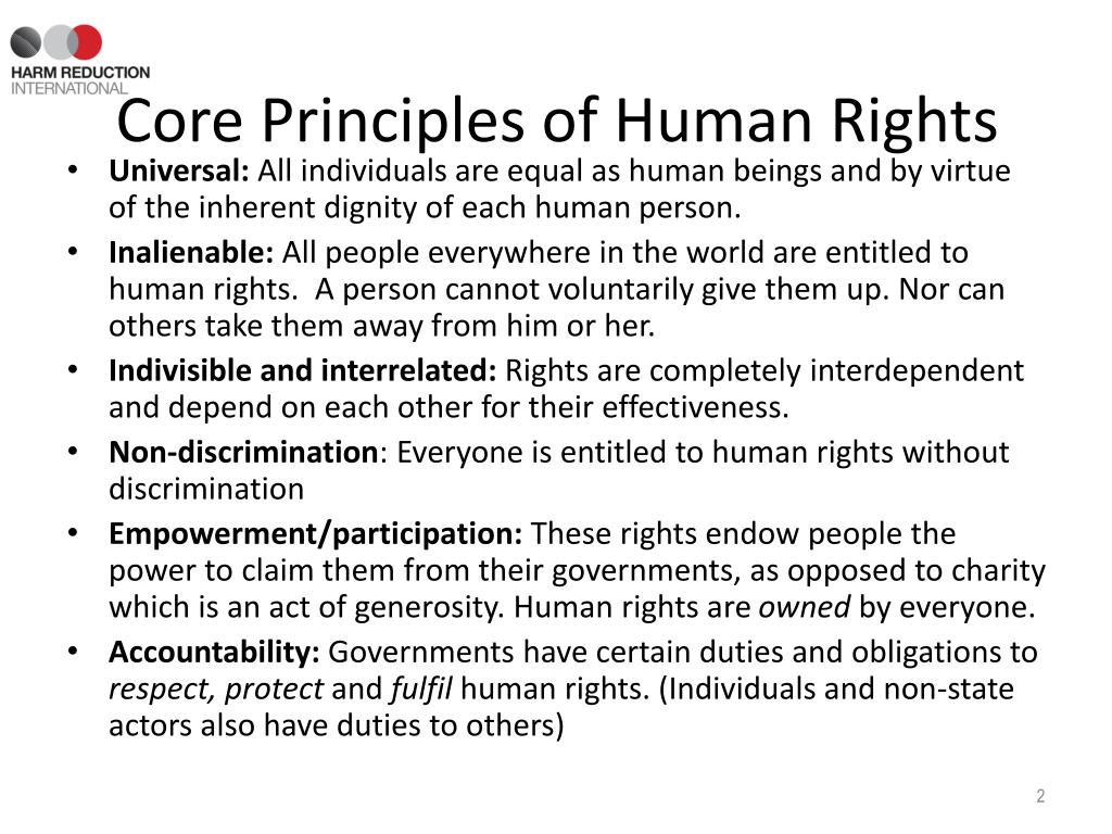 define human rights in value education