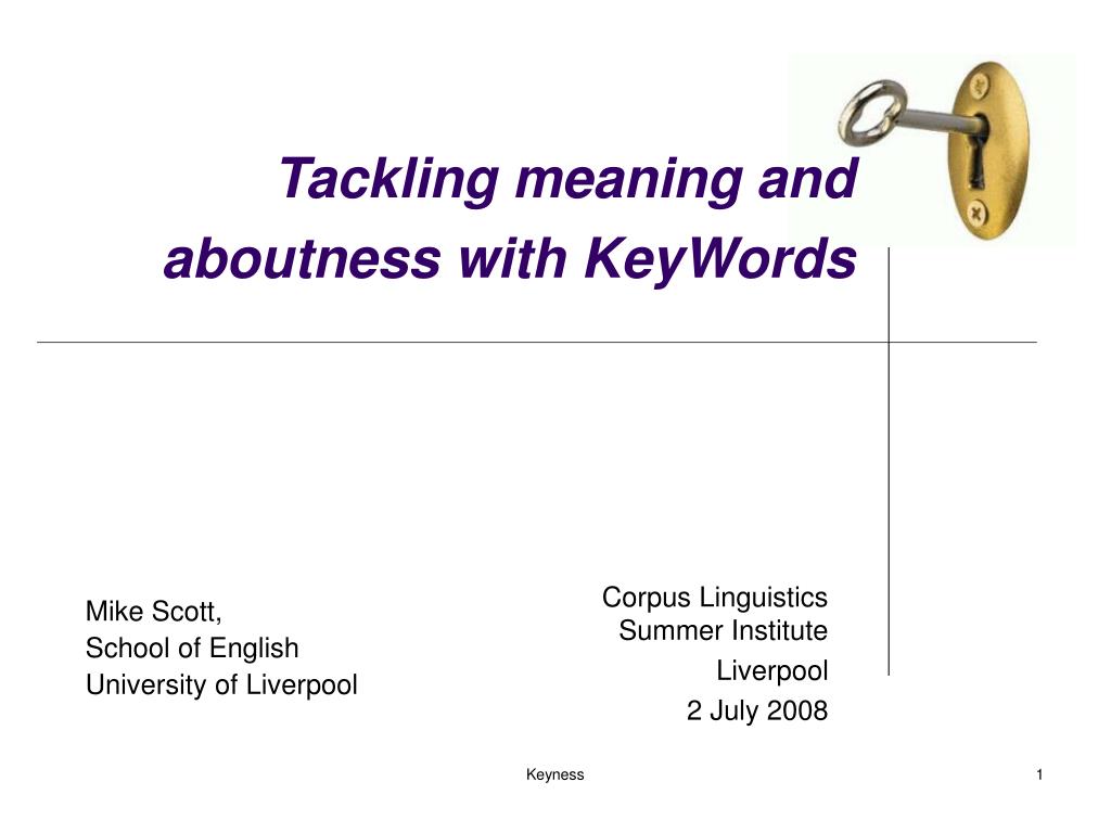 ppt tackling meaning and aboutness