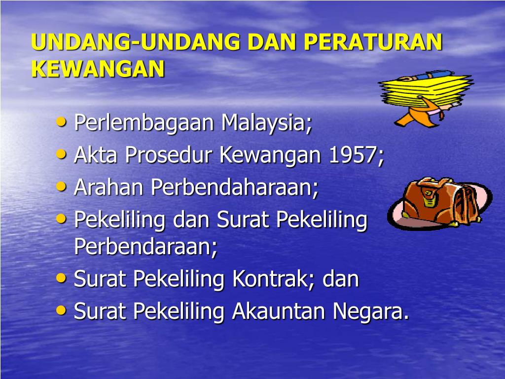 akta prosedur kewangan 1957