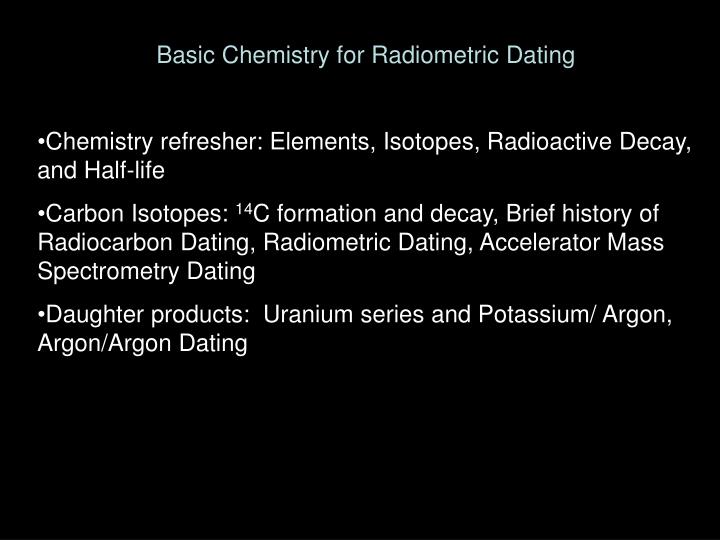 Potassium argon dating carbon
