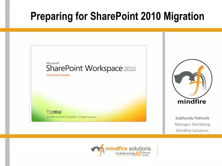 preparing for sharepoint 2010 migration n.