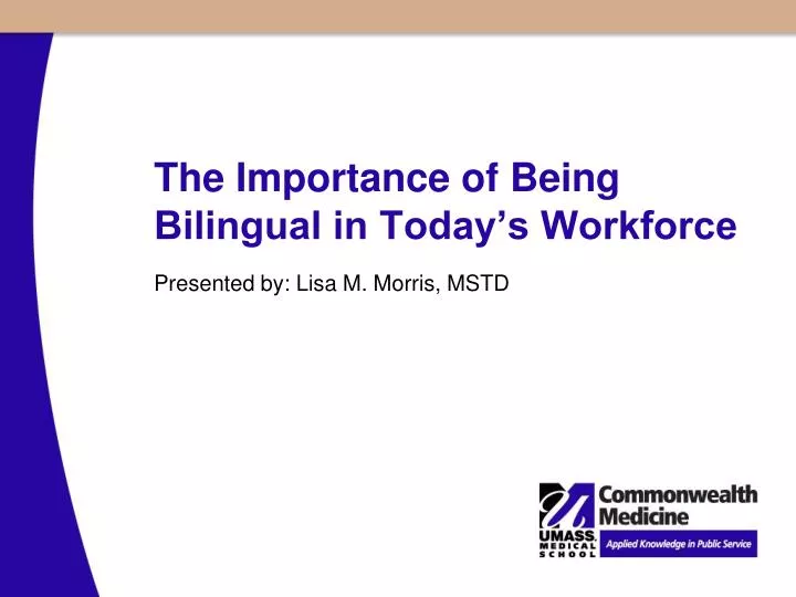 the importance of being bilingual In this world, it is important to be bilingual, i'll show you why - rex. the importance of being bilingual In this world, it is important to be bilingual, i'll show you why - rex.