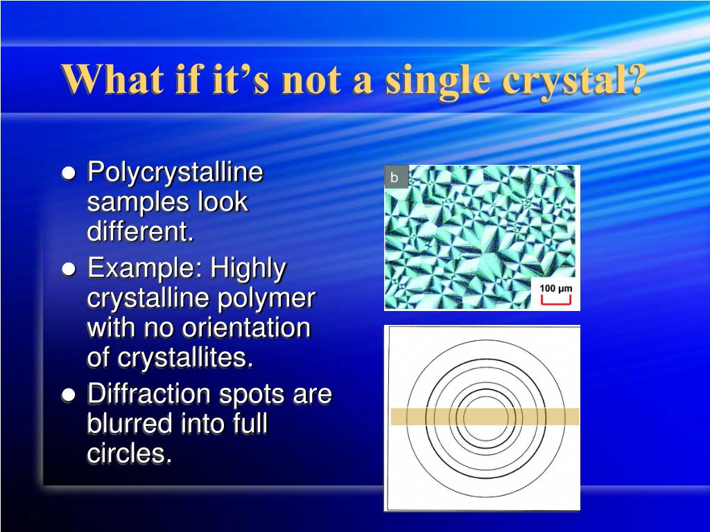 PPT - Crystallinity In Polymers PowerPoint Presentation, Free Download ...