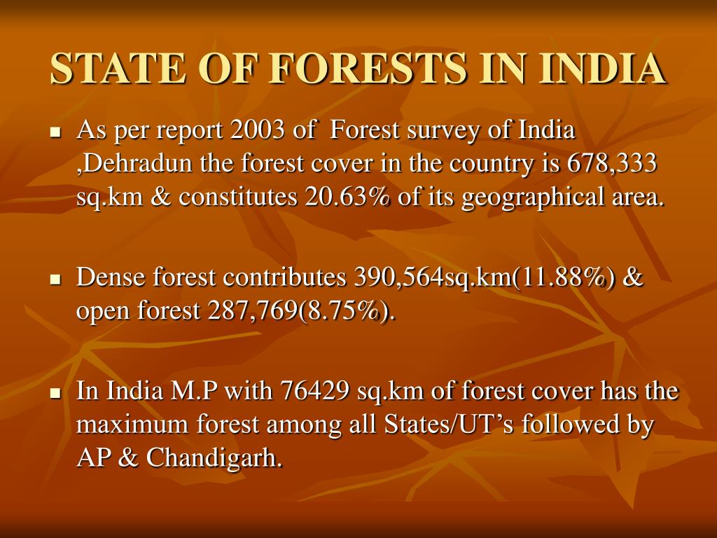 case study on forest ecosystem in india