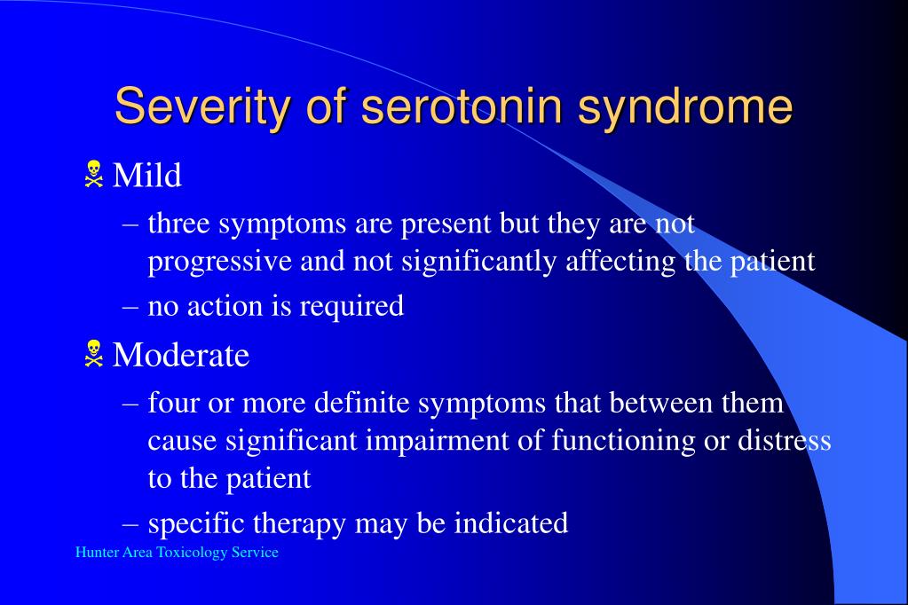 Serotoniini Syndrooma